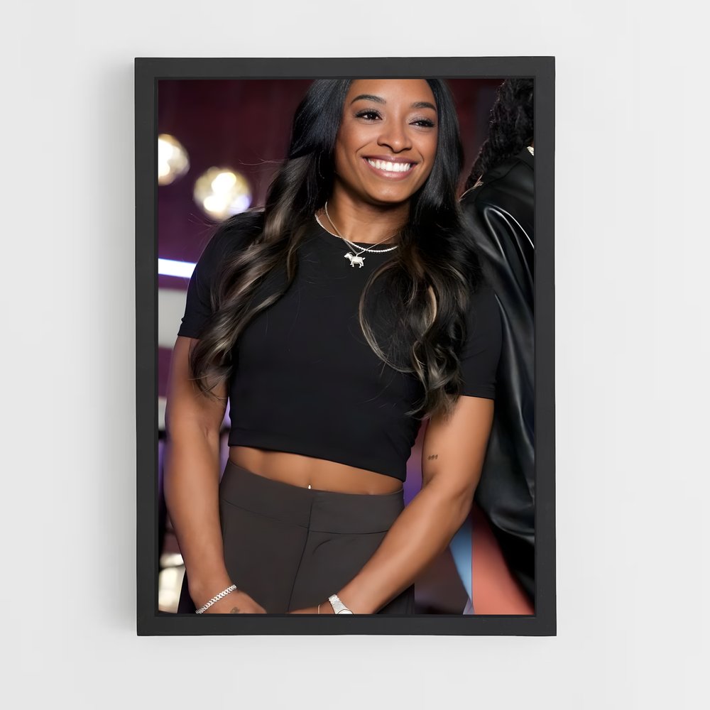 Poster Simone biles papier (vue 2)